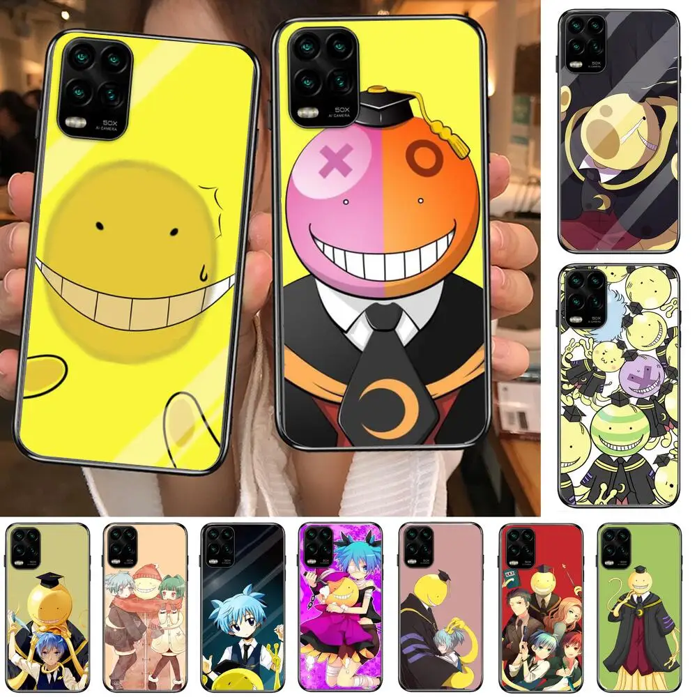 

Assassination Classroom cartoon Phone Case For XiaoMi Redmi Note 10 9 9S 8 7 6 5 A Pro T Y1 Black Cover Silicone Back Pre style