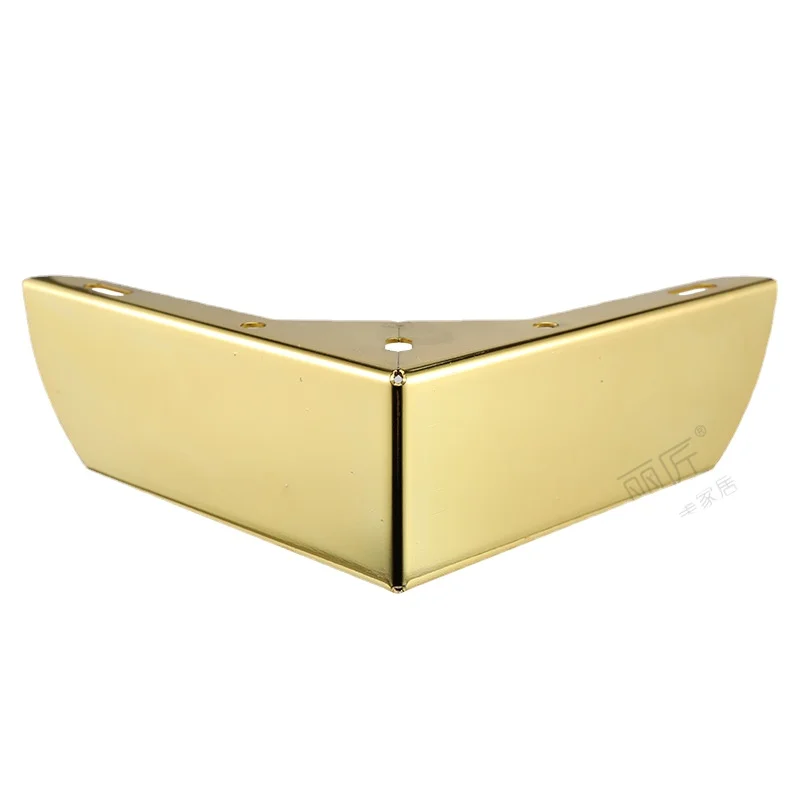 

Металлические ножки для мебели, 4 шт., винты для ножек дивана, золотистые/блестящие ножки с накладками для защиты пола, аксессуары для мебели,...