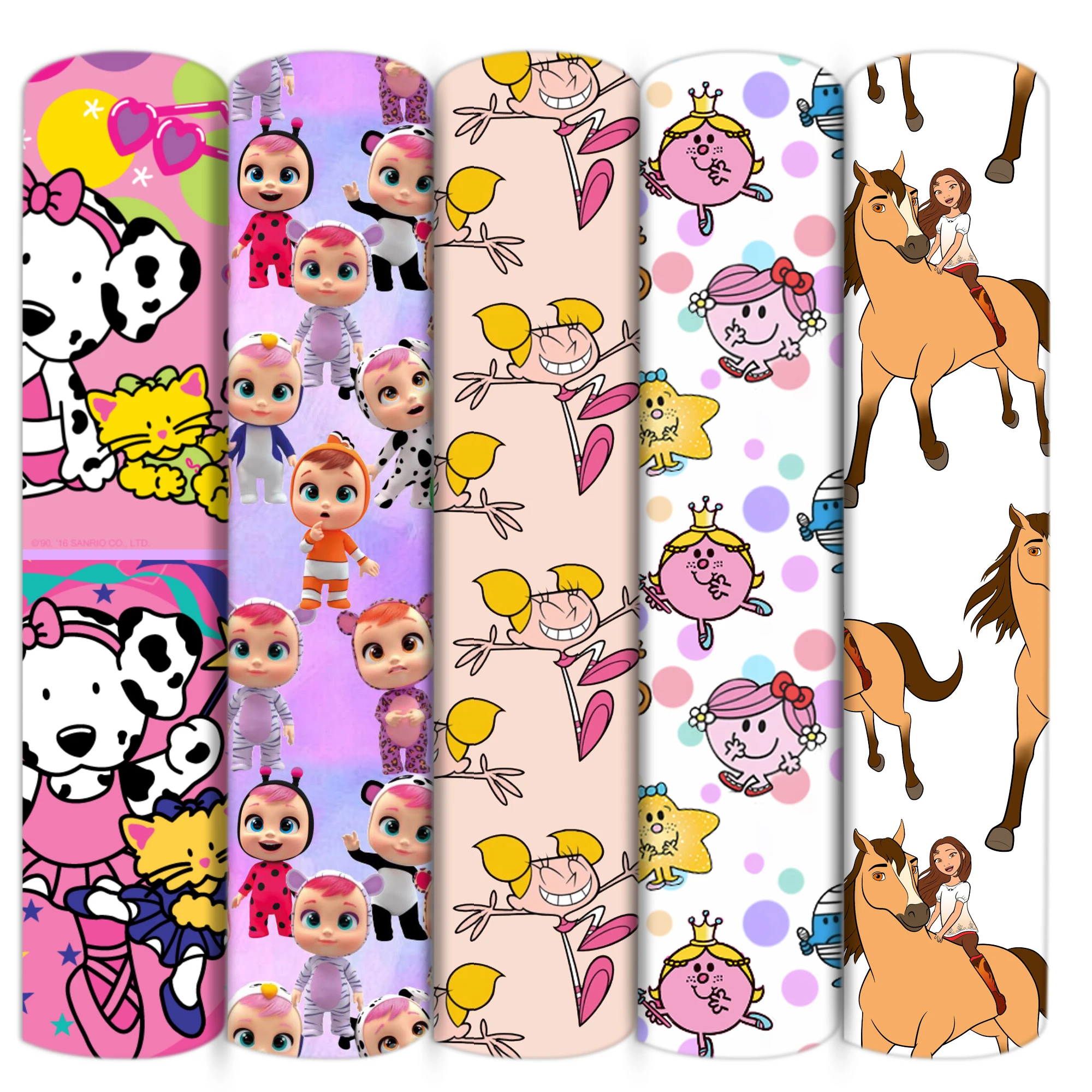 Детские фильмы Животные полиэстер хлопок/4 способа стрейч ткань лоскутное шитье