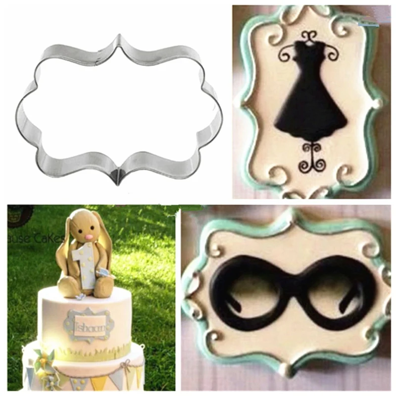 1 комплект из нержавеющей стали рамка для крещения форма печенья нож набор