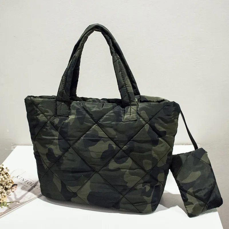 3 PCS Waterproof Women Handbag High Quality Soft Winter Bag Female Shoulder Bag Designer Ladies Oxford Tote Purse Bolsa Feminina