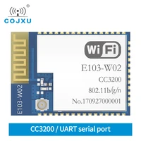 cc3200 2 4ghz wifi module cojxu e103 w02 smd rf transceiver 2 4 ghz wifi transmitter receiver for pcb antenna