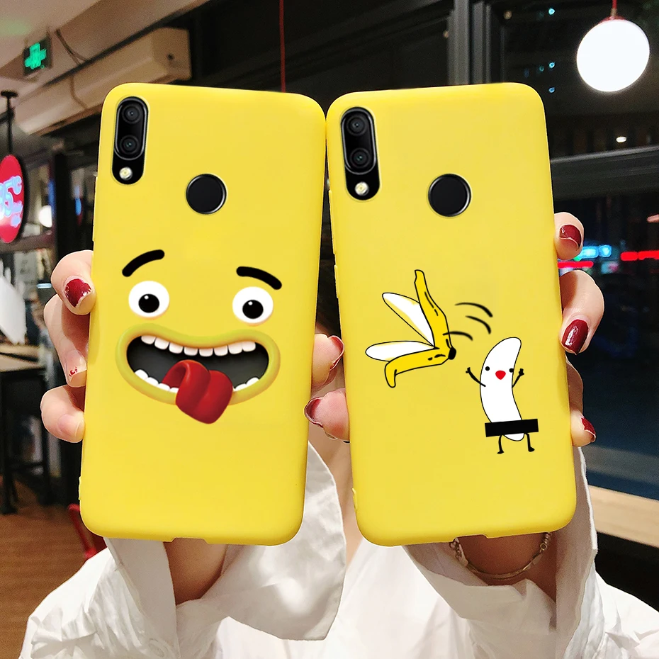 Чехол для Huawei P20 Lite силиконовый смешной милый защитный чехол-накладка конфетного