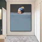 Знаменитые Картины, креативные Портретные картины, настенные картины, холст, художественные принты и плакаты для декора гостиной