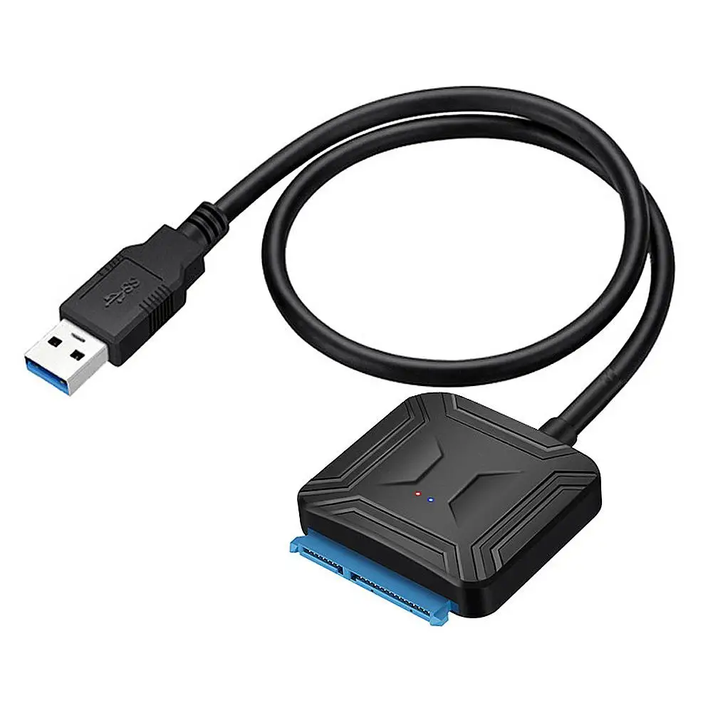 Переходник с USB 3 0 на SATA переходник кабели Поддержка внешнего SSD HDD 2 5 дюйма/3 дюйма