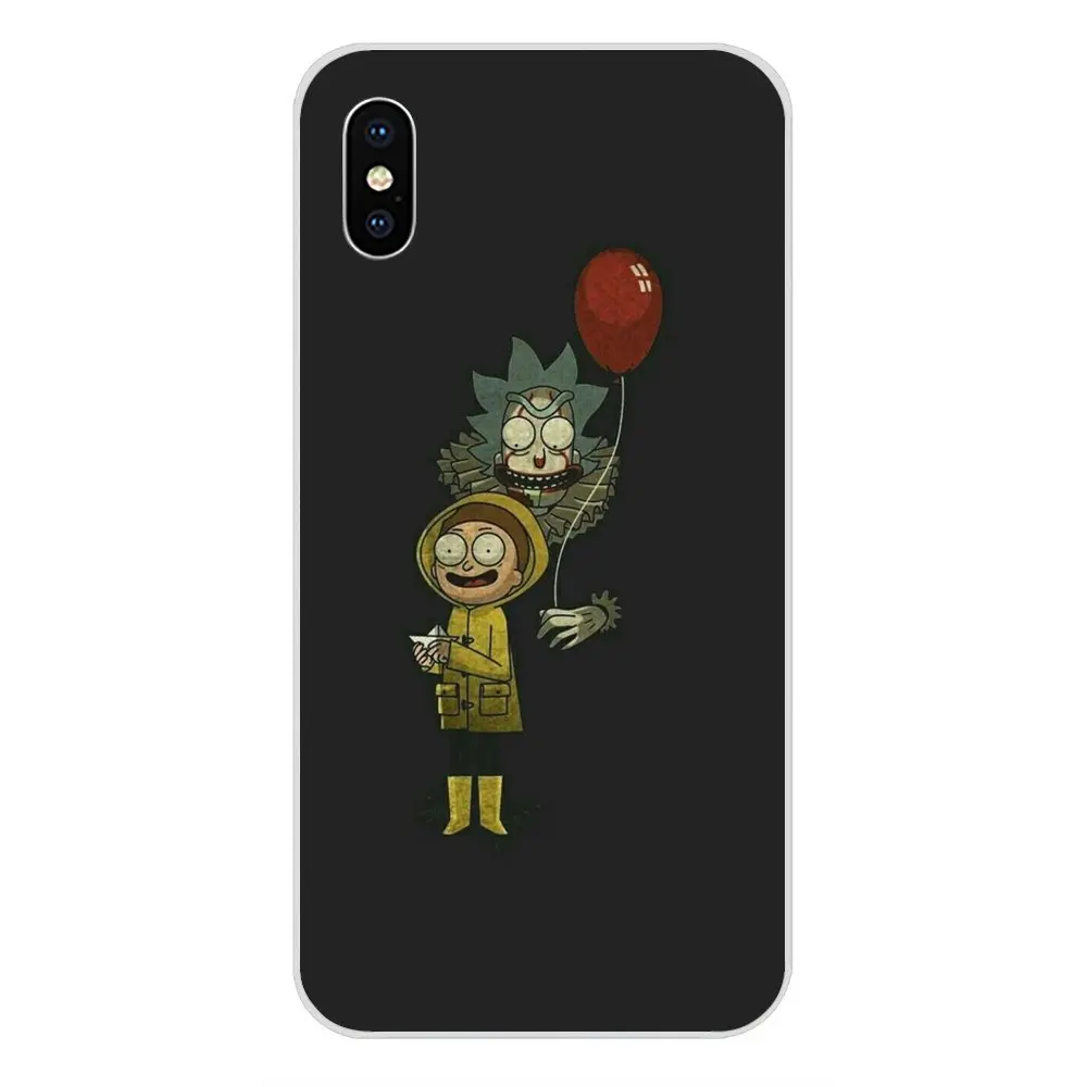 Для Xiaomi Redmi Note 2 3 3S 4 4A 4X5 5A 6 6A Pro Plus ТПУ чехол с рисунком Рик и Морти сзади - Цвет: as picture