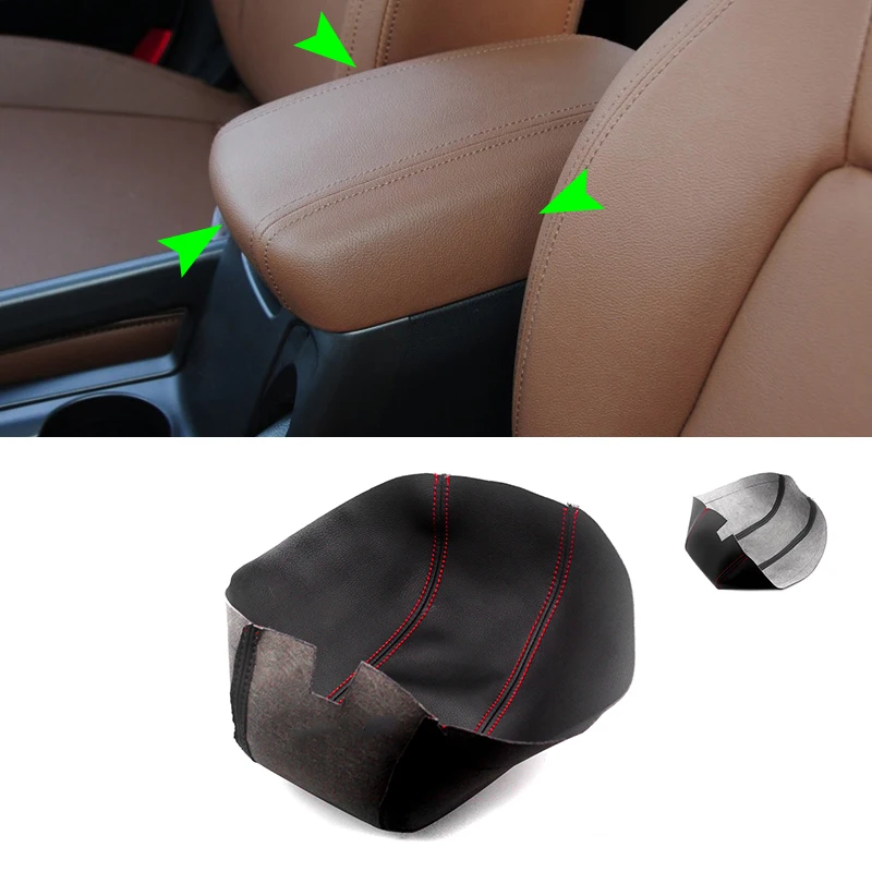

For Kia Sportage 2011 2012 2013 2014 2015 2016 Microfiber Leather Car Interior Center Control Armrest Box Cover Sticker Trim