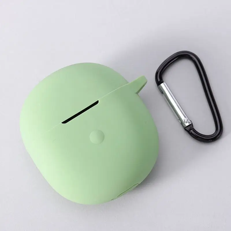 Anti-slip Silicone Protective Case Full Earphone Cover Shell for ViVO TWS Neo Wireless Bluetooth-compatible-compatible Headset |