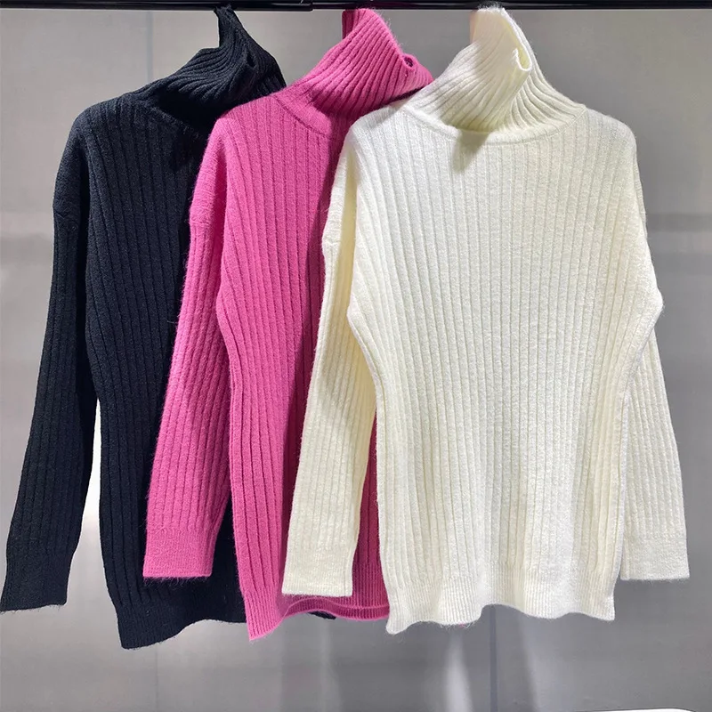 

Cheap promotional ladies knitted sweaters 1358