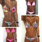 Бикини с цветочным принтом, новинка 2020, купальник, женский купальник, пляжный купальный костюм, женское бикини, сексуальный бразильский комплект бикини