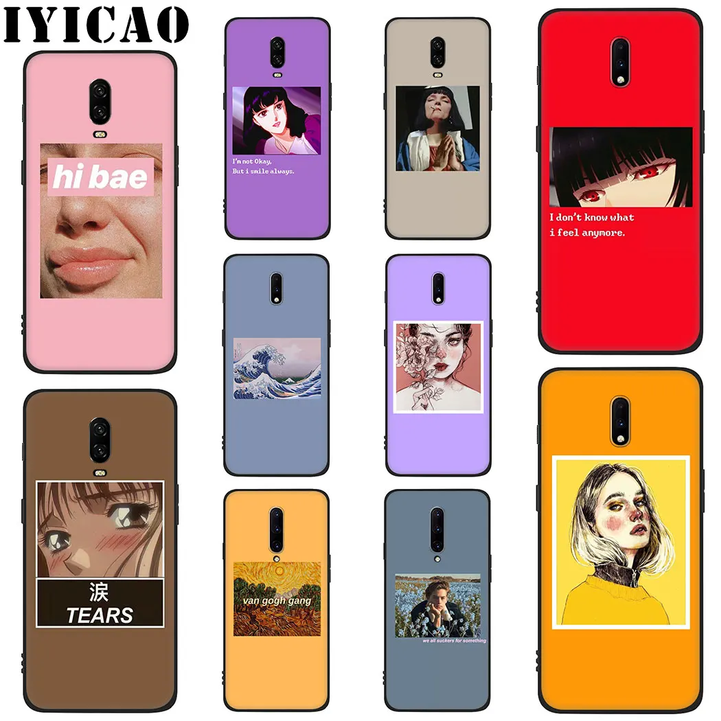 Отличный арт эстетический Ван Гог Мона Лиза живопись Давид Мягкий силиконовый