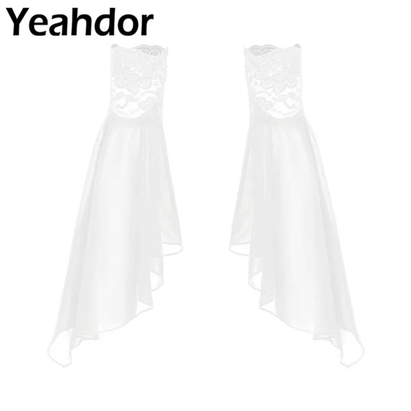 1 пара Женские Эластичные Цветочные кружевные края прозрачные шифоновые съемные