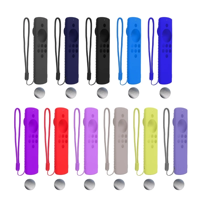 

Remote Case/Cover for Fire TV Stick 4K Protective Silicone Holder Lightweight Anti Slip Shockproof Protective Cover 1 Pc T21B