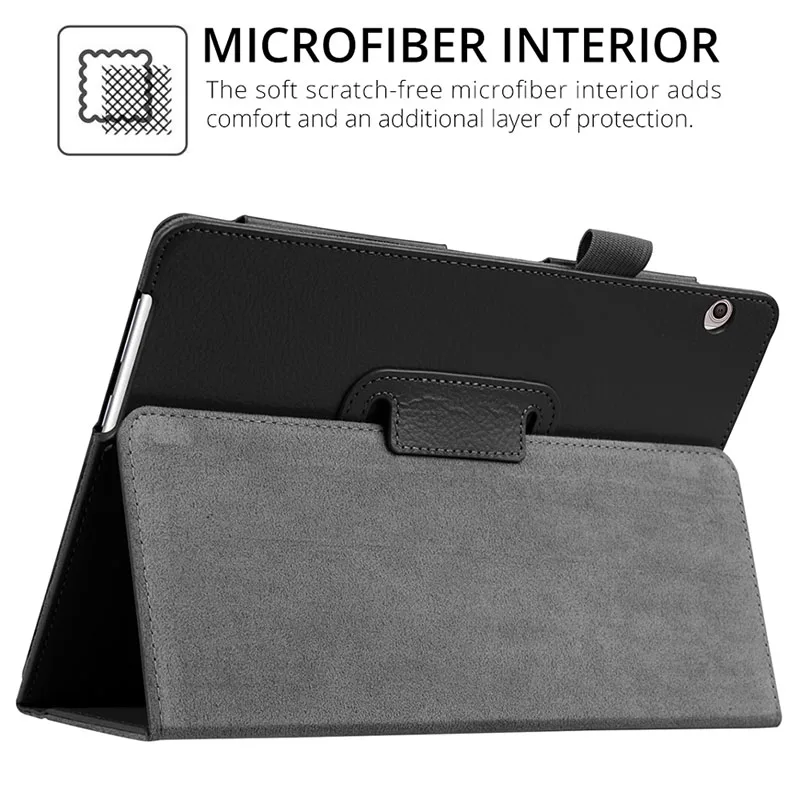 

Flip Case for Huawei T3 10 Cover MediaPad T3 9.6 AGS-L09 AGS-L03 PU Leather Smart Stand Cover Honor Play Pad 2 9.6inch Case capa