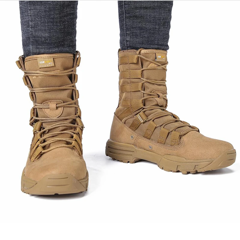 Ботинки мужские армейские спортивная обувь для походов водонепроницаемые