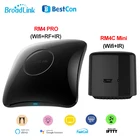 Беспроводной универсальный пульт дистанционного управления Broadlink RM4 PRO BestCon RM4C Mini Smart Home WiFi IR RF, контроллер телевизора работает с Alexa Voice