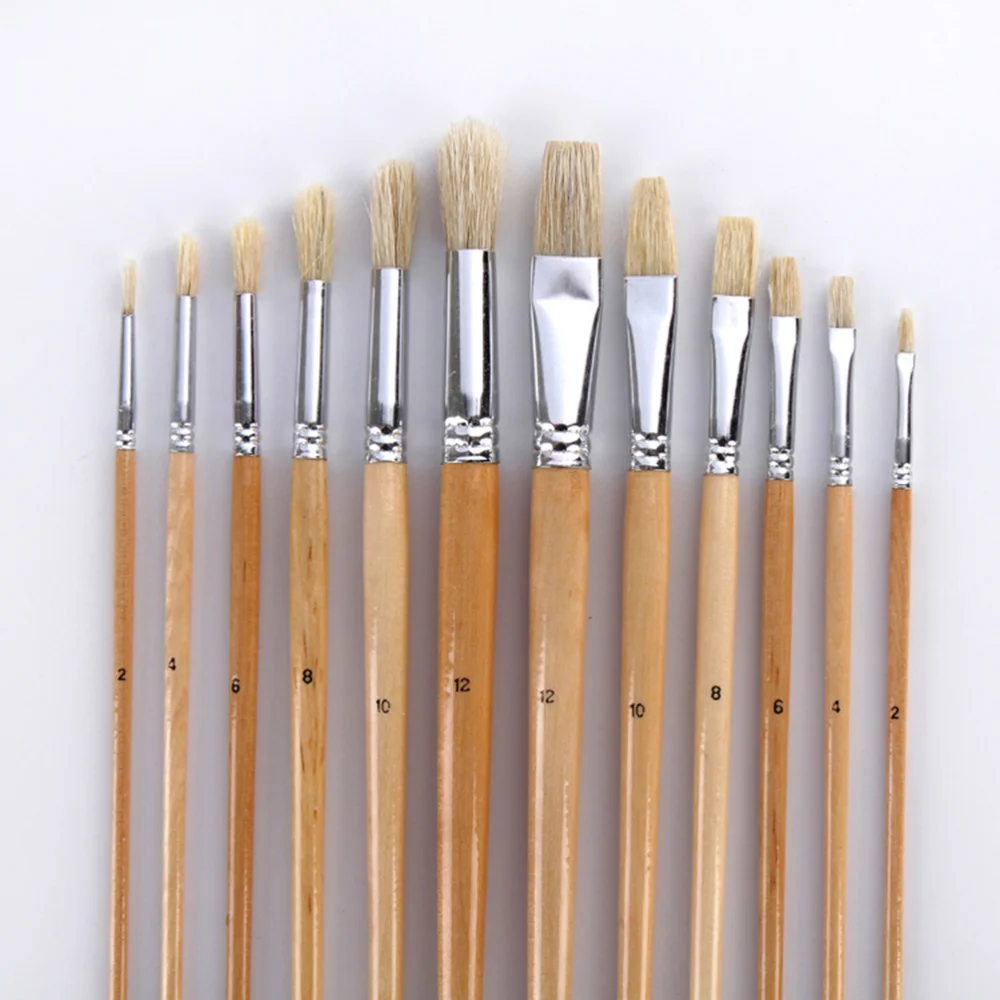 

36 Paint Brush Set with Canvas Holder Synthetic Hair Art Brushes for Watercolor & Oil & Acrylic Painting