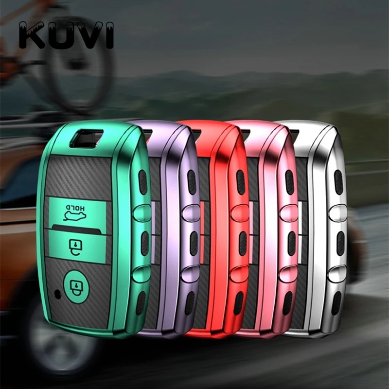 Чехол для автомобильного ключа из ТПУ Kia Rio 3 K2 Ceed Cerato K3 Sportage 4 Picanto K5 Optima Sorento Forte Stinger