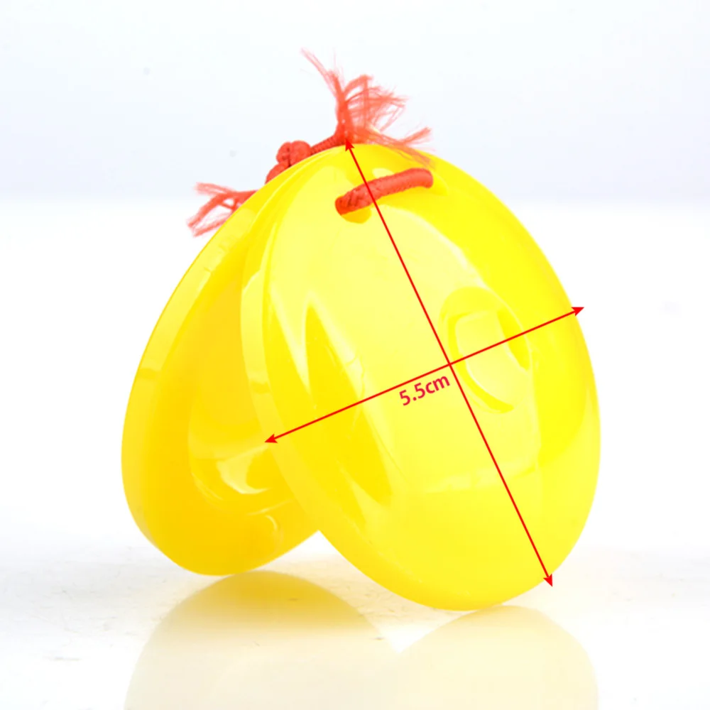 

24Pcs Kids Musical Instrument Toy Finger Castanets Mini Castanet Bulk Musical Instrument Percussion Children Early Education Toy