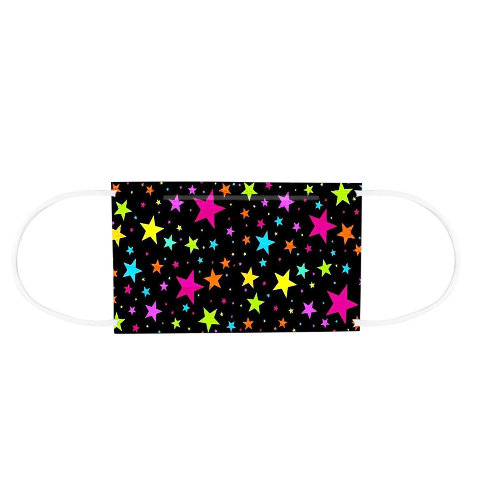 

Headband 10/50PCS masque Children Gradient Star Printed Three-Layer Outdoor Dust-Proof Disposable Mask mscara #