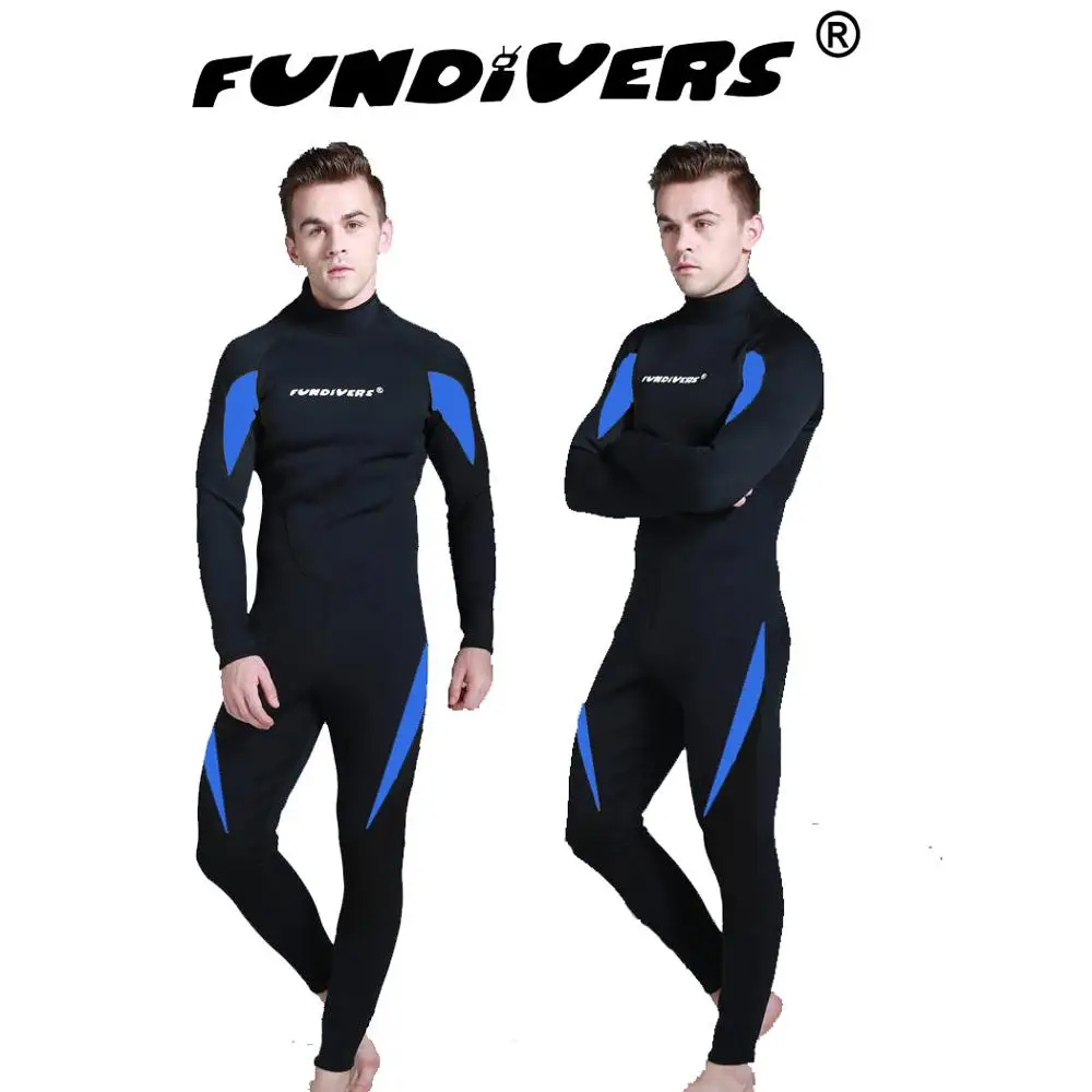 

Men One-piece Neoprene 3mm Diving Suit Wetsuit Long Sleeve Women Wetsuit Scuba Diving Suit Swimwear Prevent Jellyfish Suit Mujer