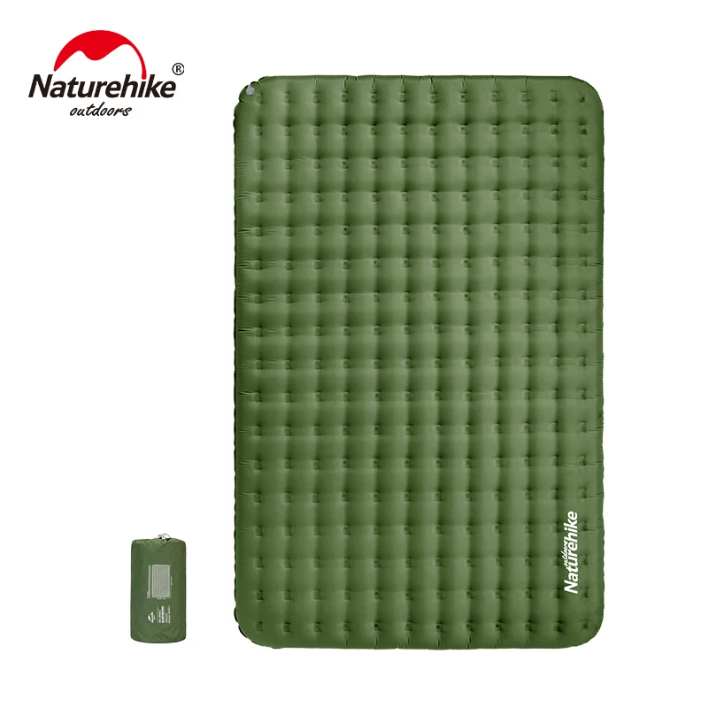 

Naturehike TPU Thickened Double Inflatable Mattress Camping Siesta Portable Waterproof Outdoor Mat NH19QD010