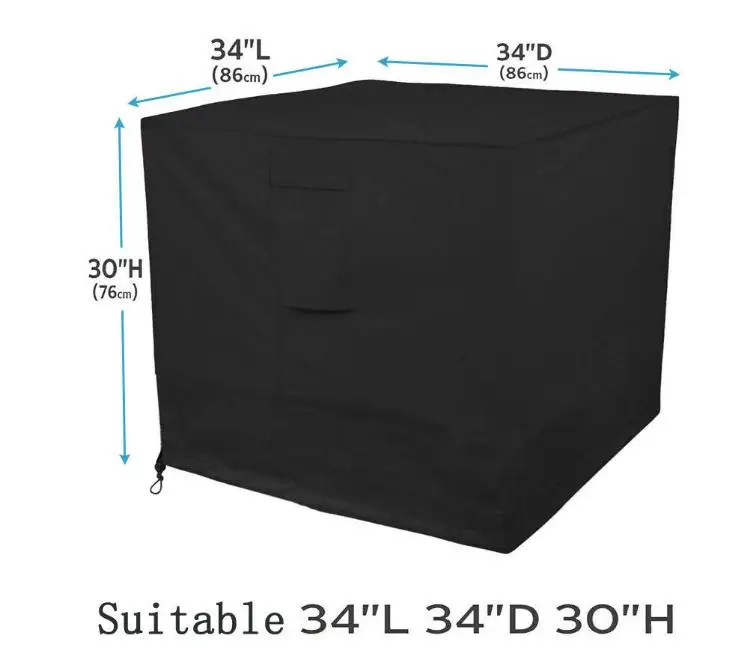 Сверхмощный большой универсальный чехол для кондиционера на веранду