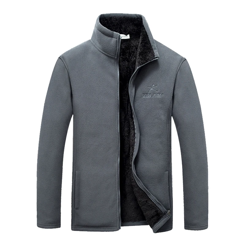 Мужская Флисовая походная куртка TRVLWEGO весенняя теплая ветрозащитная для спорта