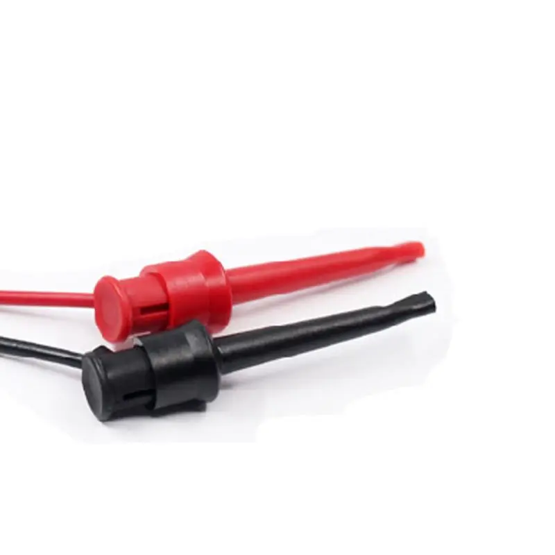 

1.1M 3.61ft BNC Oscilloscope Test Probe Dual Hook Clip Q9 Male Plug Cable Lead Wire Connector