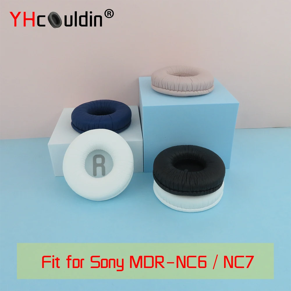 

Подушечки для Sony NC6 NC7 MDR-NC6 MDR-NC7 наушники амбушюры Чехлы PU ушной вкладыш Замена