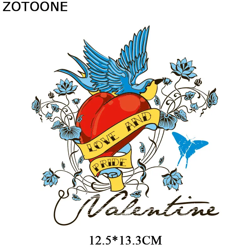 Нашивки ZOTOONE с изображением утки тигра травы для одежды самодельные нашивки