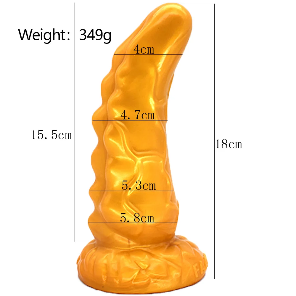 FAAK силиконовая Анальная пробка лисий хвост унисекс секс большой размер взрослые