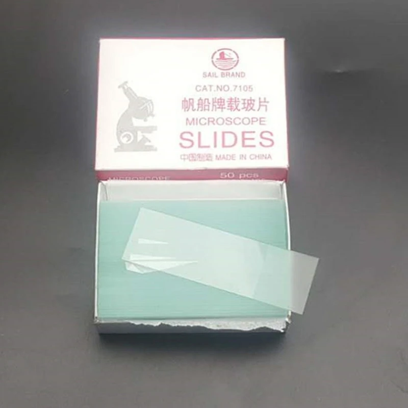 

Cleaned Blank Ground Edge Glass Microscope Slides Blank Silde and 150pc Pre-Cleaned Square Glass Cover Slips My17 21 Dropship