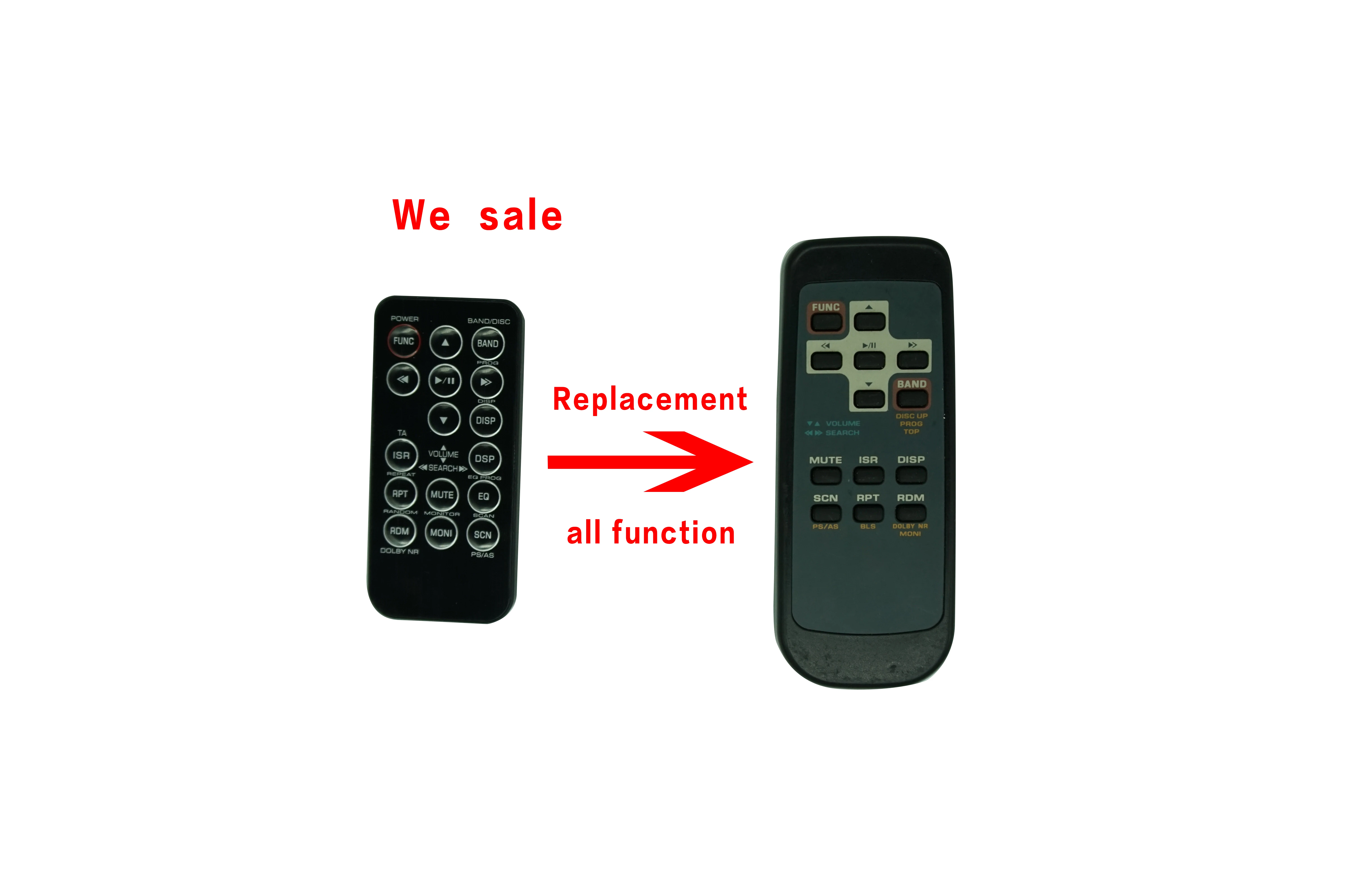 Remote Control For Clarion RCB-130 ARX6570Z ARX6670Z BD416 AX523R AX430 AX410 ADX5655Z DMZ615 DXZ5466666MP CD USB Car Receiver