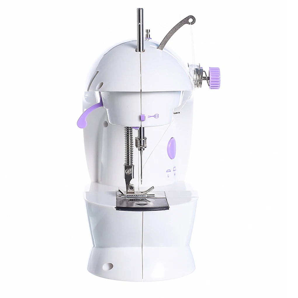 Мини электрическая швейная машина 2 скорости портативная настольная ручная