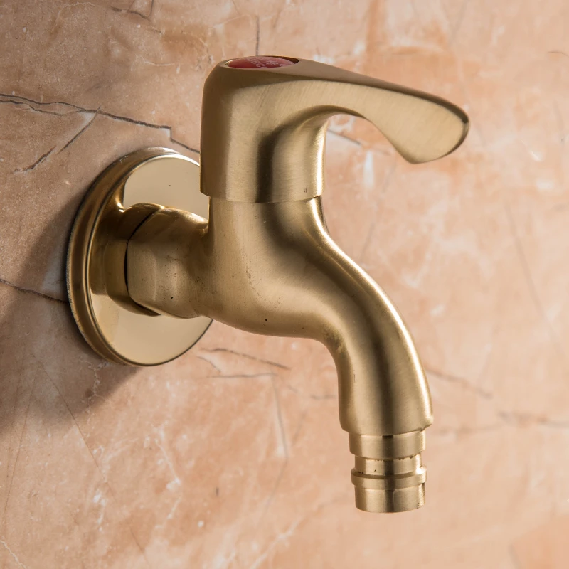 CCC бытовой античный настенный латунный одиночный смеситель для холодной воды