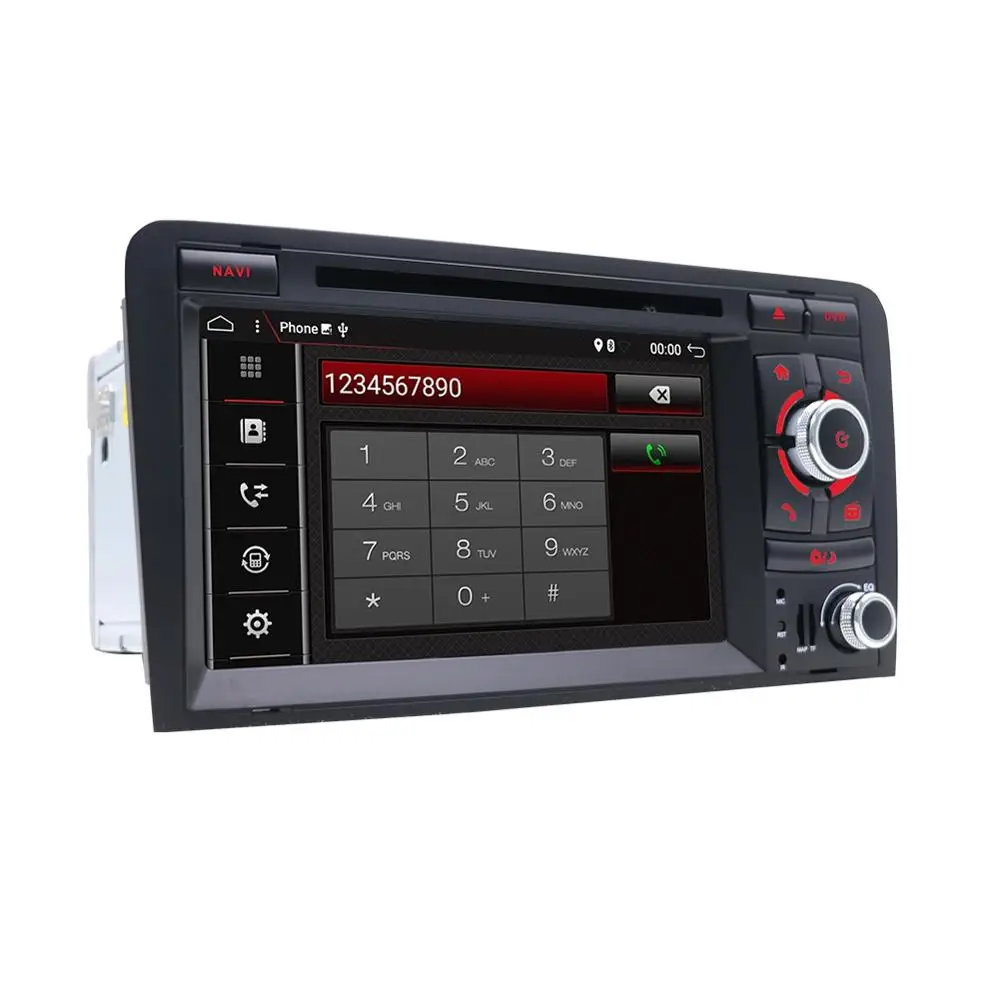 Авторадио Android 9,0 для Audi A3 8P S3 RS3 Fit 2003-2011 двойной 2 din автомобильный DVD Радио стерео аудио 4G 64G HDMI мультимедиа вайфай
