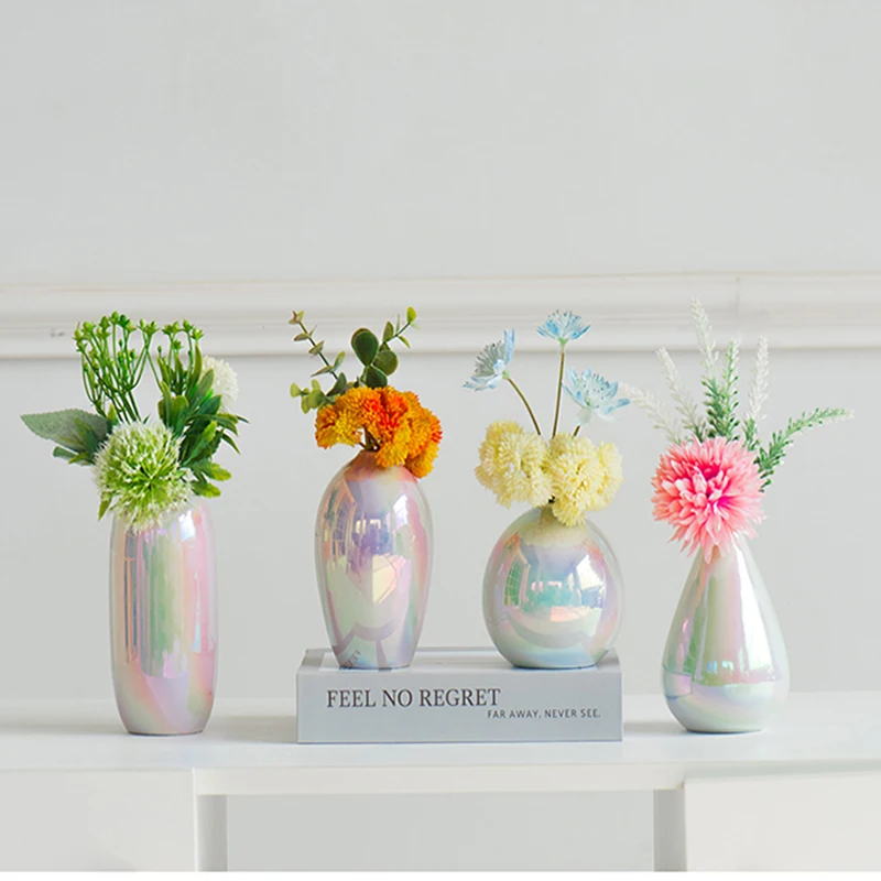 Жемчужная керамическая Цветочная ваза сделай сам высушенные цветочные горшки