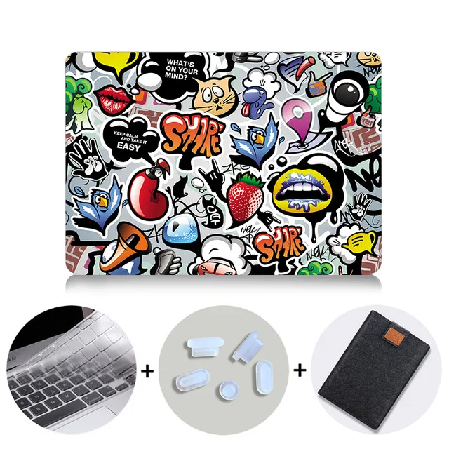 MB09 Чехол MTT для ноутбука Macbook Air Pro retina 11 12 13 15 дюймов с сенсорной панелью для Macbook Air 13,3 15,4 сумка для ноутбука - Цвет: MB09