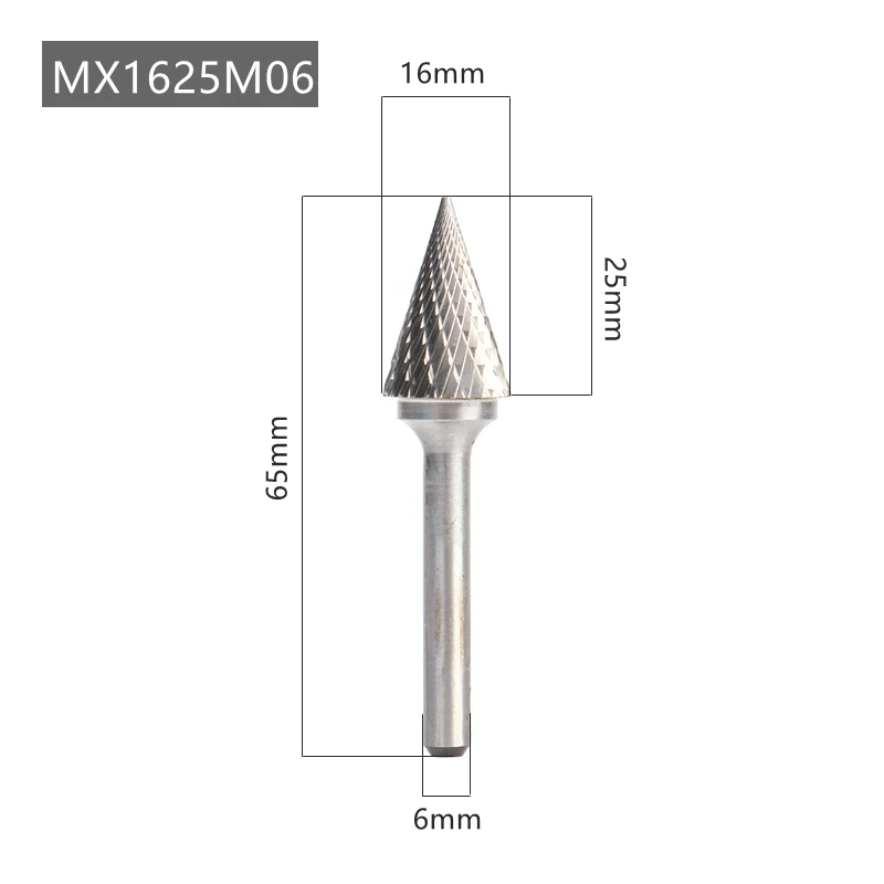 

Карбидная ротационная фреза YG8 MX типа