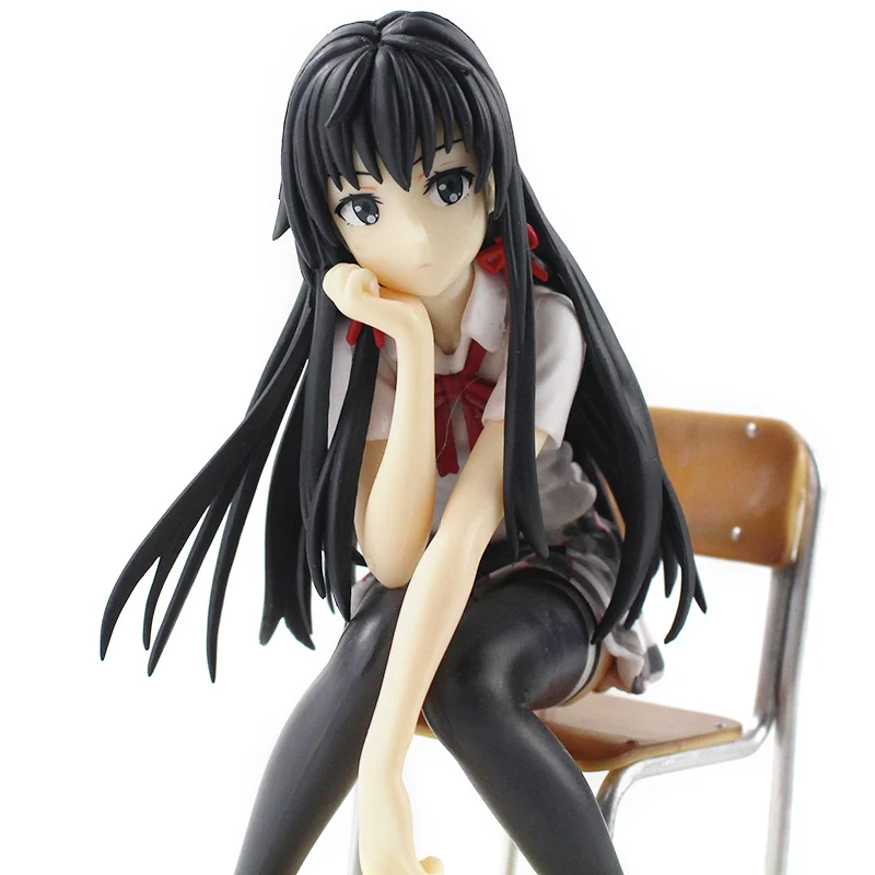 

15-25cm Anime Figures My Youth Romantic Comedy is Wrong Yukino Yukinoshita Action Figure PVC Model Toys