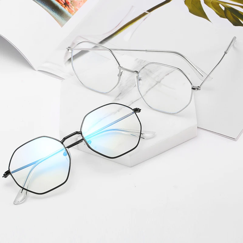 Женская винтажная оправа для очков круглые мужские линзы оптическое зеркало