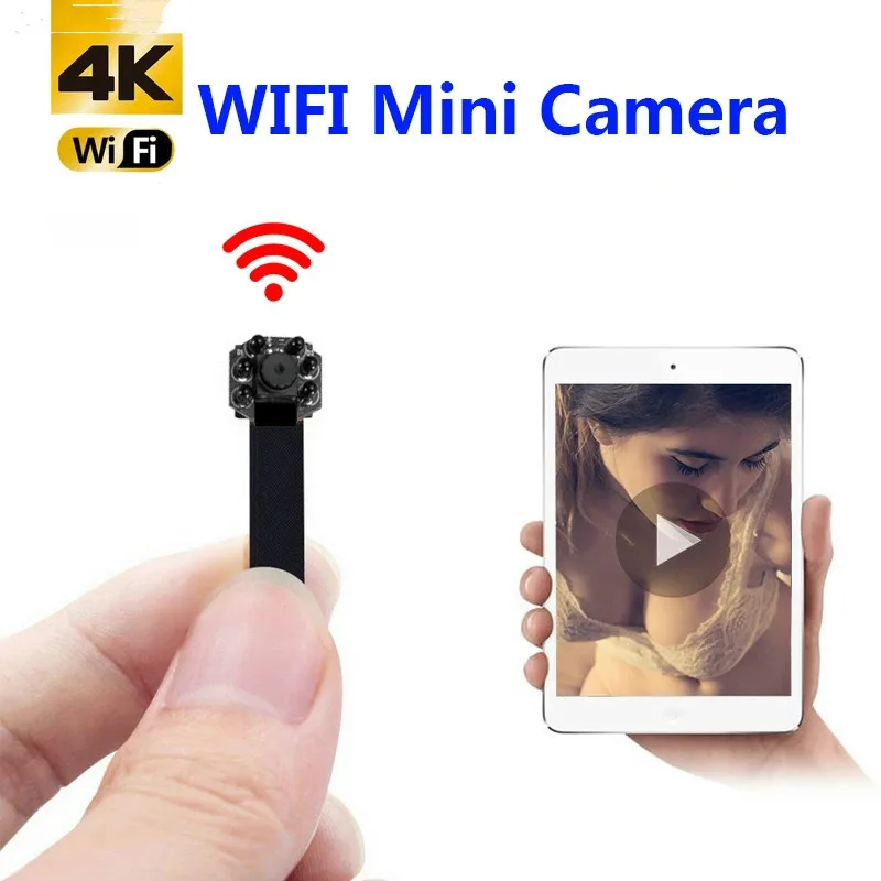 Мини камера HD 1080P Wi Fi IP микро портативная беспроводная модульная видеокамера с