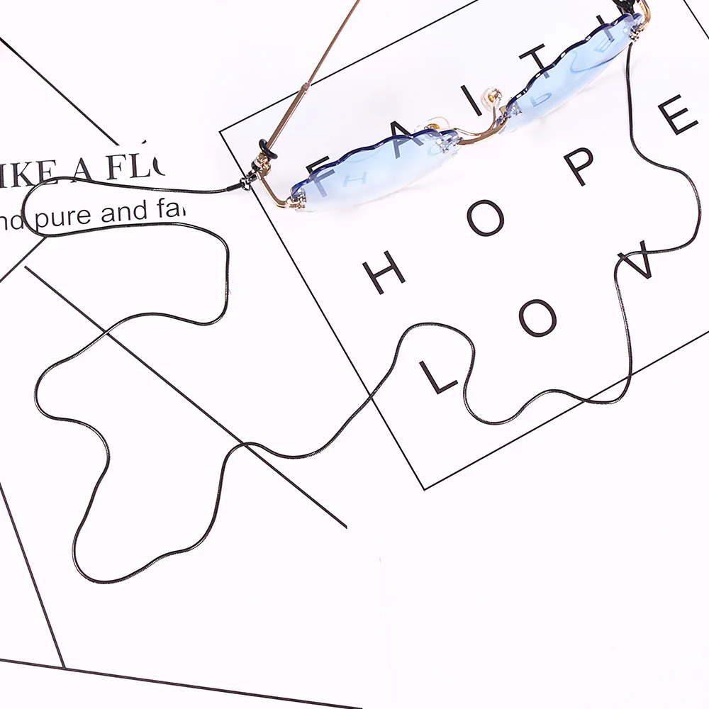 Модная медная цепочка для очков солнцезащитных чтения держатель ремешок шеи