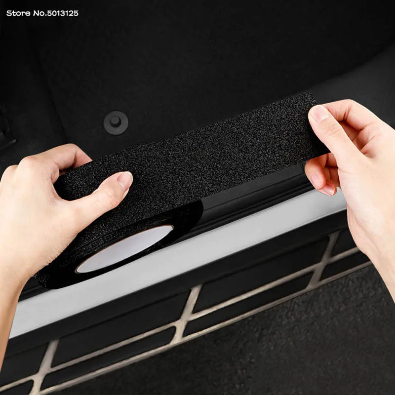 

For Volkswagen Jetta MK7 2021 2019 2020 Car Door Sill Cover Strip Threshold Guard Strip Stickers Plate Anti-Kick Protector