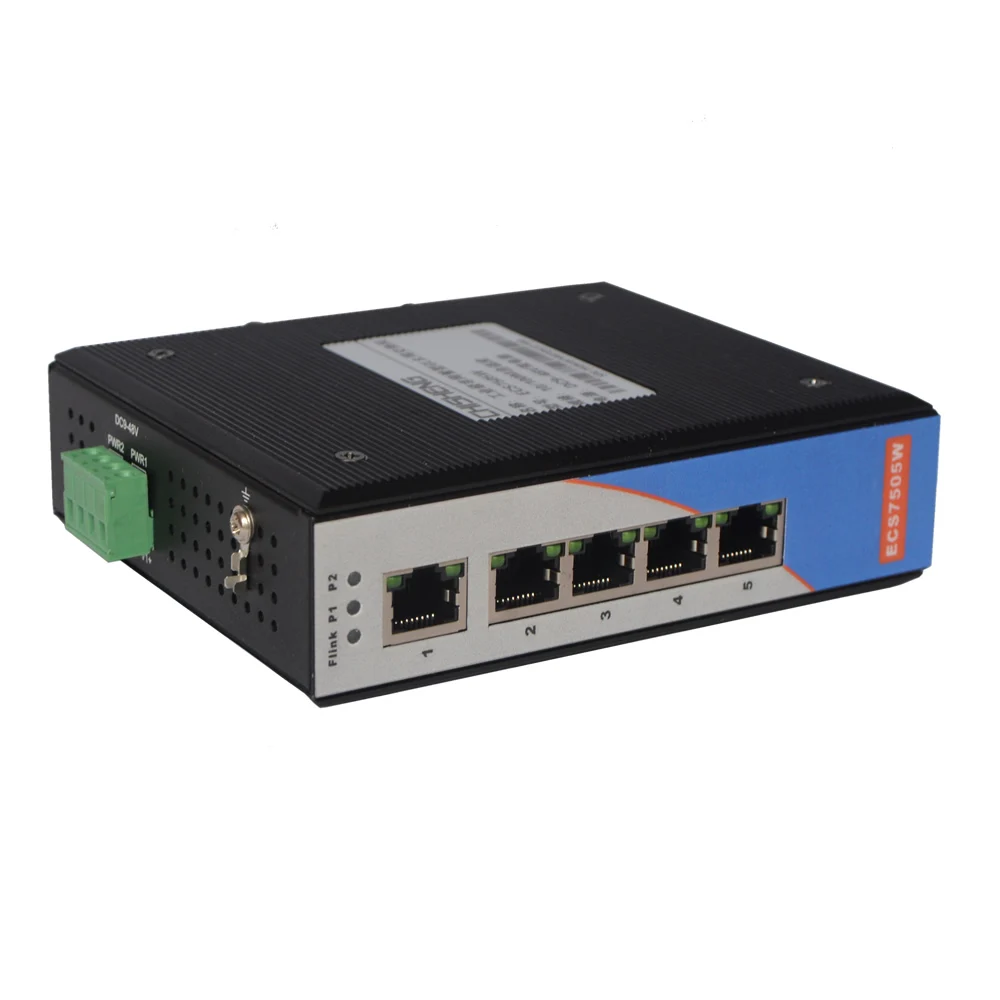 ECS7505W 5 промышленный 100 мегабит Ethernet коммутатор сетевой | Инструменты