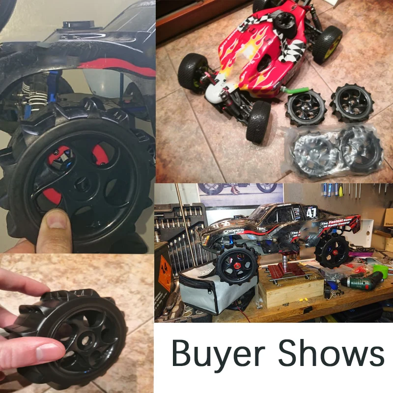 4 шт. RC 1/8 весла снежные шины для песка шины подходят HPI AKA 1:8 Внедорожные багги колеса 1:8 внедорожные короткие карты пляжные шины для RC автомобилей