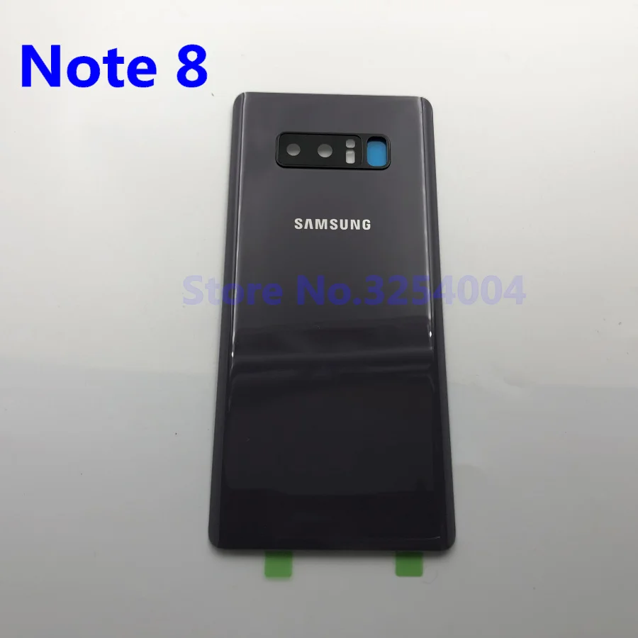 Note8 чехол на заднюю батарейку для samsung Galaxy Note 8 N950 N950F N9500 задняя крышка на стекло+ объектив для камеры