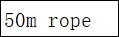 50m rope На открытом воздухе, для альпинизма, кемпинга, туризма, рыбалки, выживания, складной крюк, коготь, военный боевой карабинный инструмент, настенное оборудование - Цвет: 50m rope