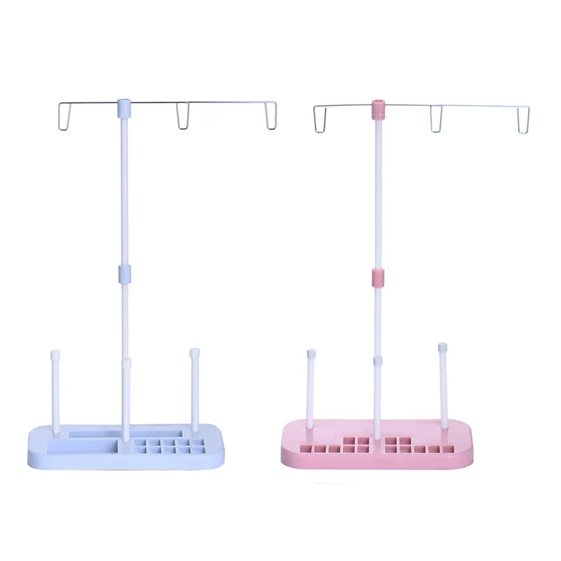 3 катушка ниток подставка держатель вышивка стеганая стойка для шитья дома